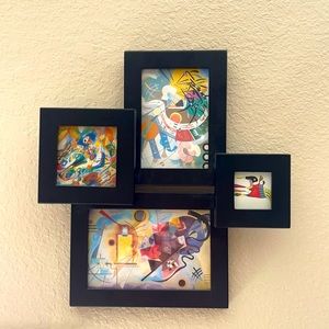 Modern wall abstract art.